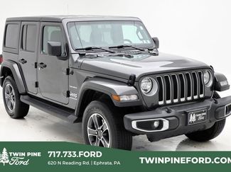 Used 2023 Jeep Wrangler Unlimited Sahara w/ Cold Weather Group AWD/4WD 360° Tour