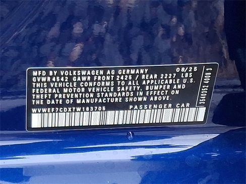 New 2026 Volkswagen Golf w/ Euro Style Package image 10