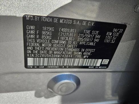 Used 2022 Honda HR-V LX image 23