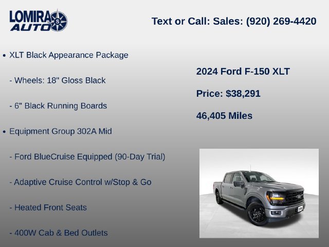 Used 2024 Ford F150 XLT w/ Equipment Group 302A MID AWD/4WD image 14