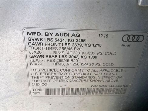 Used 2019 Audi Q5 2.0T Premium Plus w/ Premium Plus Package AWD/4WD image 34
