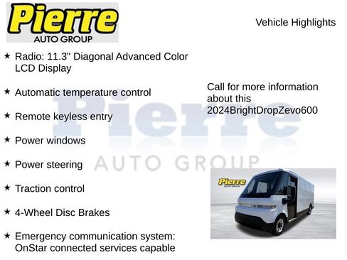 Used 2024 Chevrolet Brightdrop 600 w/ Battery Pack, Max Range AWD/4WD image 15