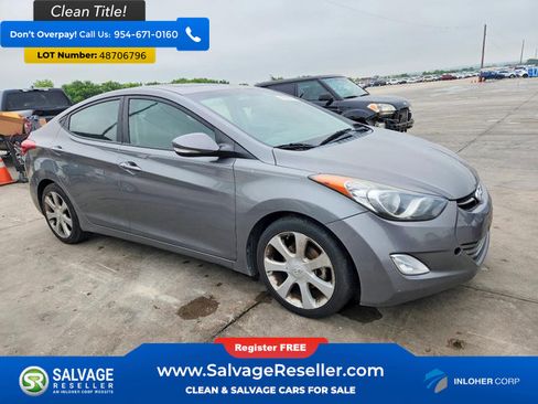 Used 2013 Hyundai Elantra Limited w/ Technology Pkg image 5