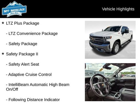 Used 2021 Chevrolet Silverado 1500 LTZ w/ Technology Package image 12