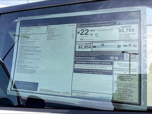 New 2026 Land Rover Range Rover Evoque Dynamic SE image 16