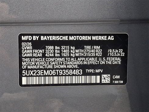 New 2026 BMW X7 xDrive40i w/ M Sport Package image 18