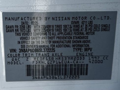Used 2025 Nissan Kicks SR AWD/4WD image 34