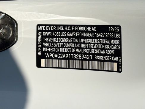 Certified 2026 Porsche 911 GT3 RWD image 33