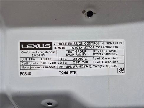 Used 2024 Lexus TX 350 FWD w/ Technology Package image 24