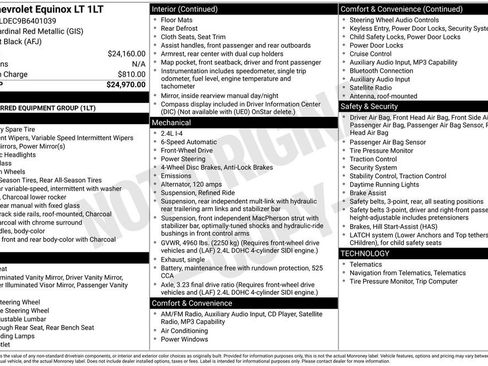 Used 2011 Chevrolet Equinox LT image 11