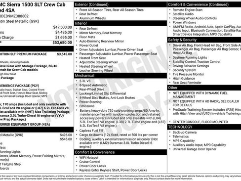 Used 2021 GMC Sierra 1500 SLT RWD image 3