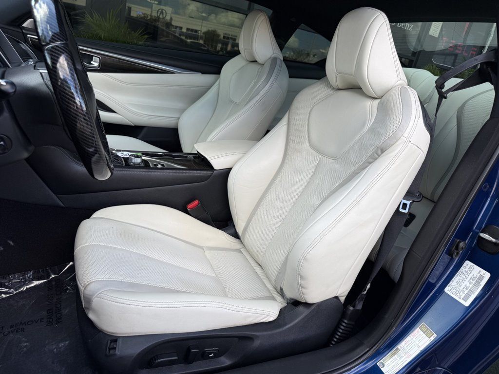 Used 2017 INFINITI Q60 3.0t w/ Premium Plus Package 3.0T RWD image 14