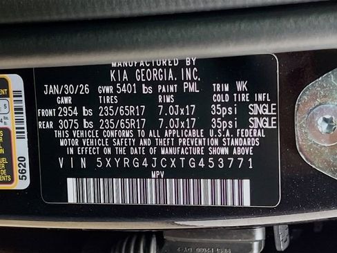 New 2026 Kia Sorento LX image 32