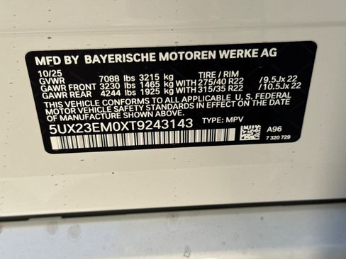 New 2026 BMW X7 xDrive40i w/ Executive Package image 17