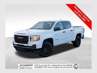 Certified 2021 GMC Canyon Elevation Standard w/ Convenience Package
