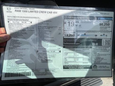 Used 2024 RAM 1500 Limited image 64