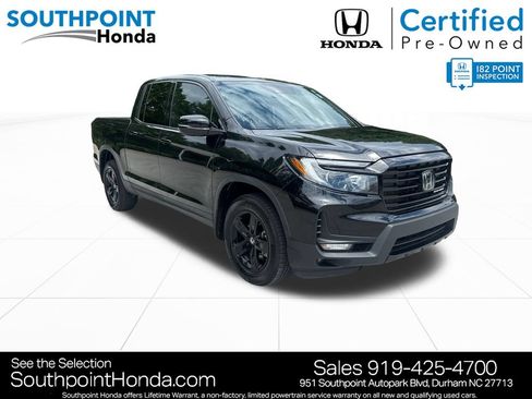 Certified 2023 Honda Ridgeline Black Edition image 1