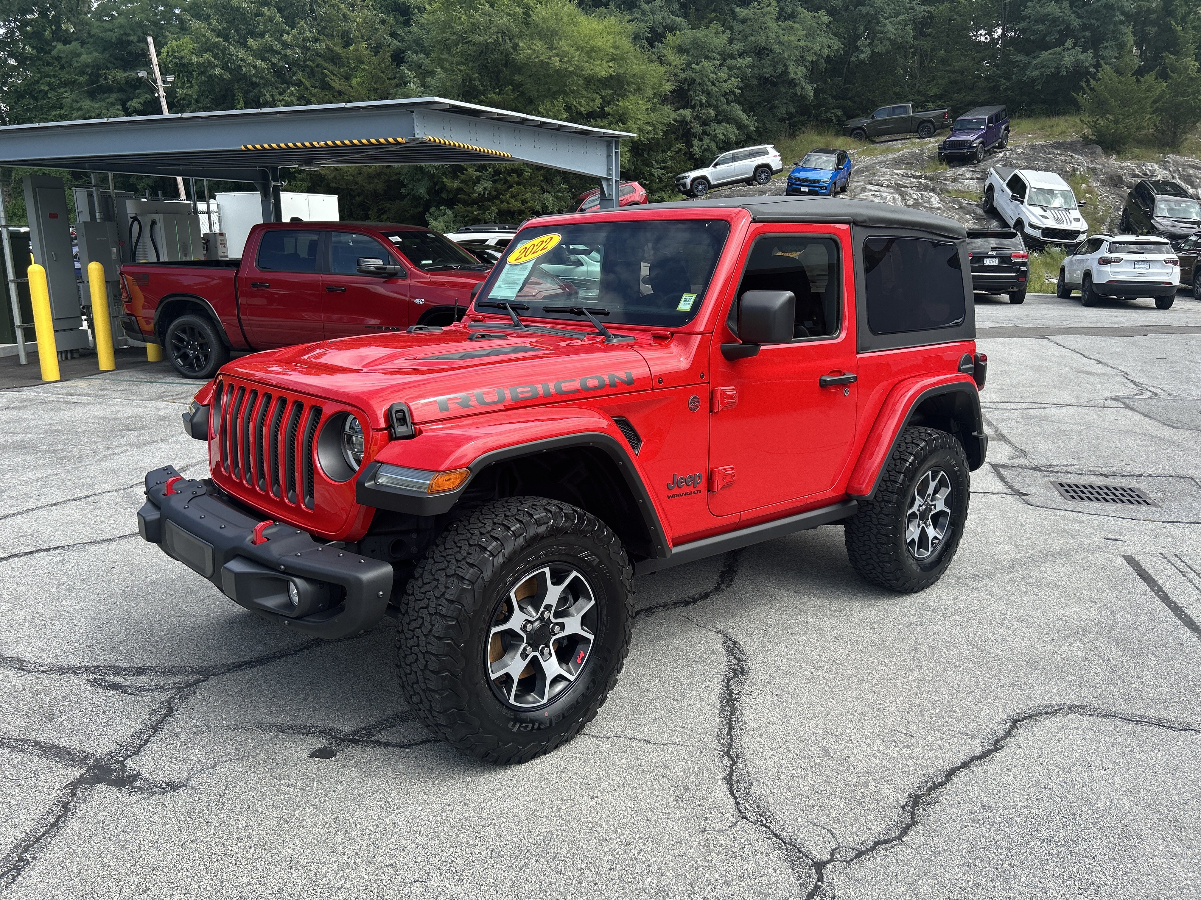 Certified 2022 Jeep Wrangler Rubicon w/ Steel Bumper Group AWD/4WD image 1