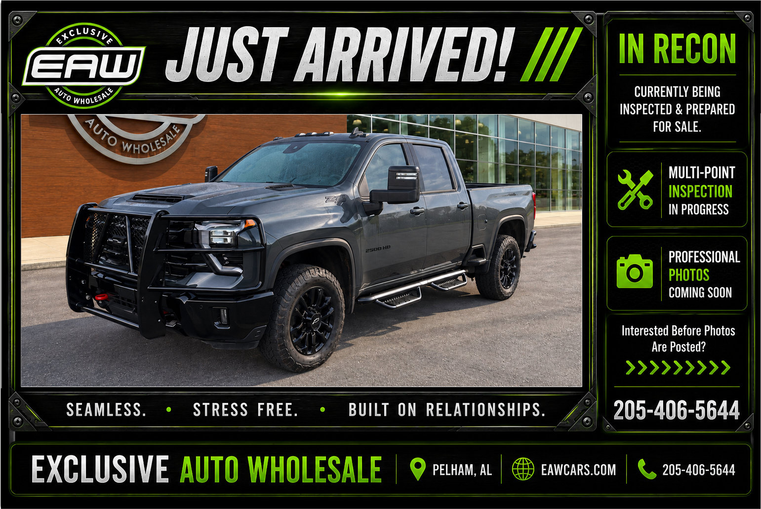Used 2025 Chevrolet Silverado 2500 LT w/ Trail Boss Package AWD/4WD image 1