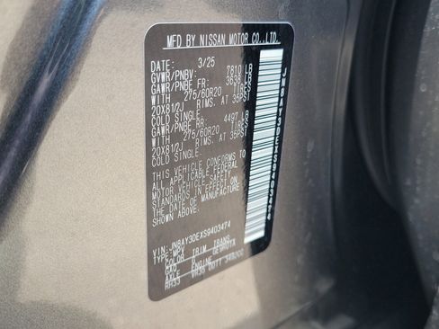 New 2025 Nissan Armada PRO-4X image 37