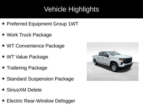 Used 2026 Chevrolet Silverado 1500 W/T w/ WT Value Package image 2