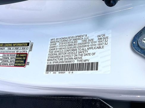 New 2026 Honda Odyssey Touring image 18