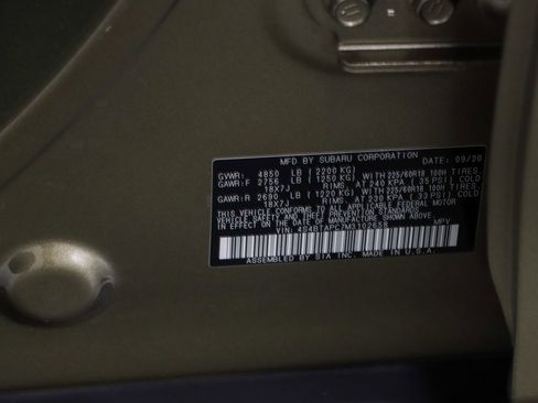 Used 2021 Subaru Outback Touring w/ Popular Package #2 AWD/4WD image 33