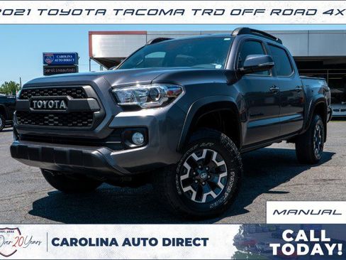Used 2021 Toyota Tacoma TRD Off-Road w/ Blackout Package (TMS) AWD/4WD image 1
