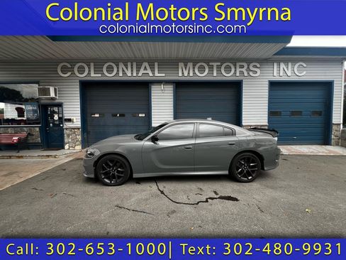 Used 2019 Dodge Charger R/T w/ Blacktop Package RWD image 1