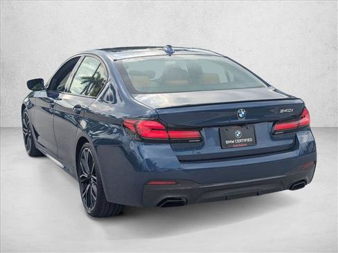Certified 2023 BMW 540i w/ M Sport Package RWD image 8