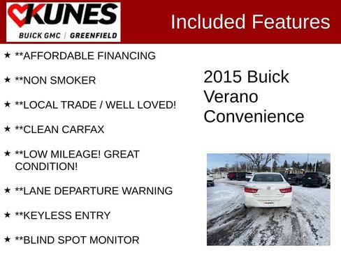 Used 2015 Buick Verano Convenience image 3