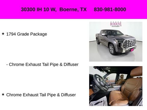 Used 2023 Toyota Tundra 1794 Edition image 10