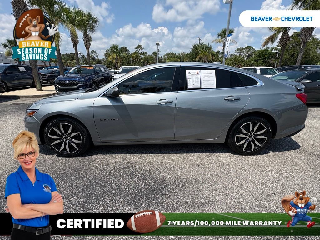 Used 2024 Chevrolet Malibu RS w/ LPO, Floor Liner Package FWD image 4