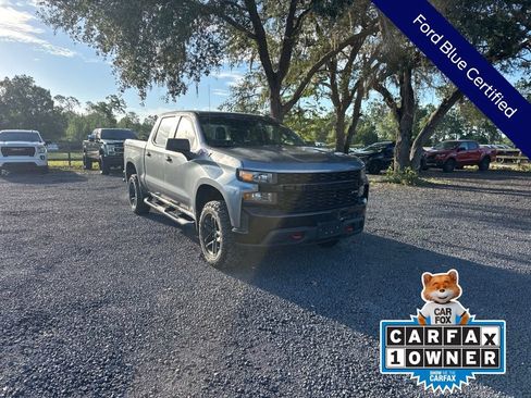 Used 2022 Chevrolet Silverado 1500 Custom Trail Boss w/ Safety Confidence Package AWD/4WD image 10