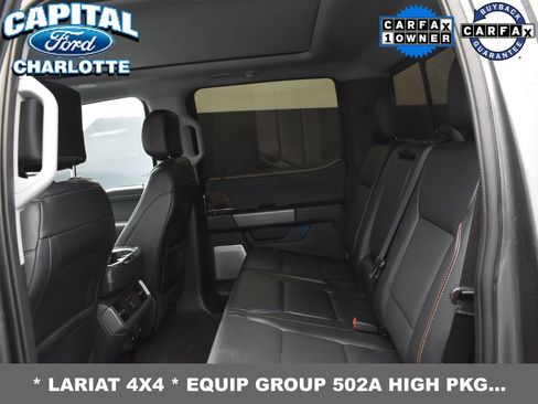 Used 2022 Ford F150 Lariat w/ Equipment Group 502A High image 15