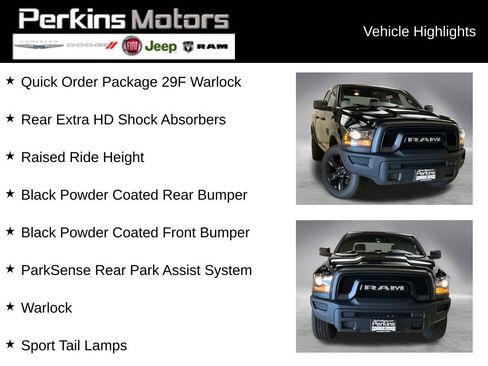 Certified 2024 RAM 1500 Classic Warlock image 2