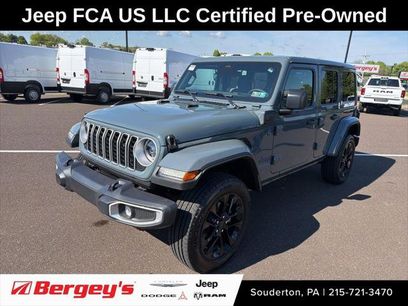 Certified 2025 Jeep Wrangler Unlimited Sahara w/ Safety Group