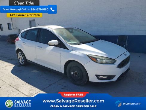 Used 2015 Ford Focus SE w/ Equipment Group 201A image 5