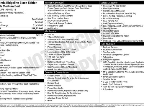 Used 2024 Honda Ridgeline Black Edition image 29