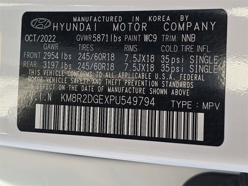 Certified 2023 Hyundai Palisade SEL w/ Cargo Package image 35