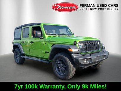 Certified 2025 Jeep Wrangler Unlimited Sport