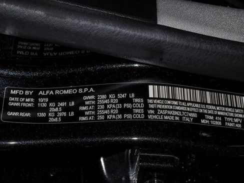 Used 2020 Alfa Romeo Stelvio Ti w/ Nero Edizione image 30