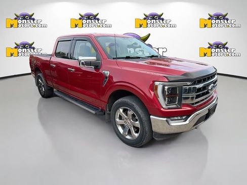 Used 2021 Ford F150 Lariat w/ Equipment Group 502A High AWD/4WD image 3