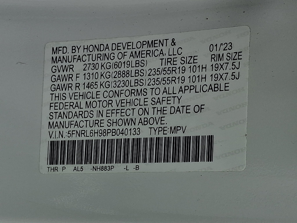 Used 2023 Honda Odyssey Elite image 27