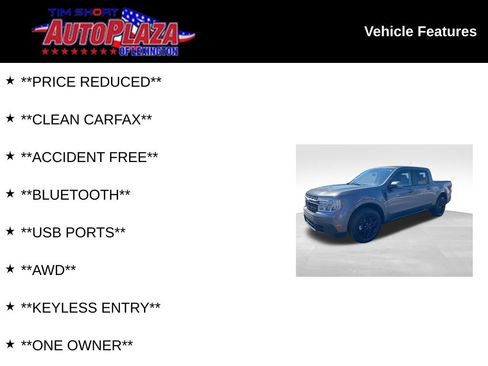 Used 2022 Ford Maverick Lariat w/ Equipment Group 500A Standard image 8