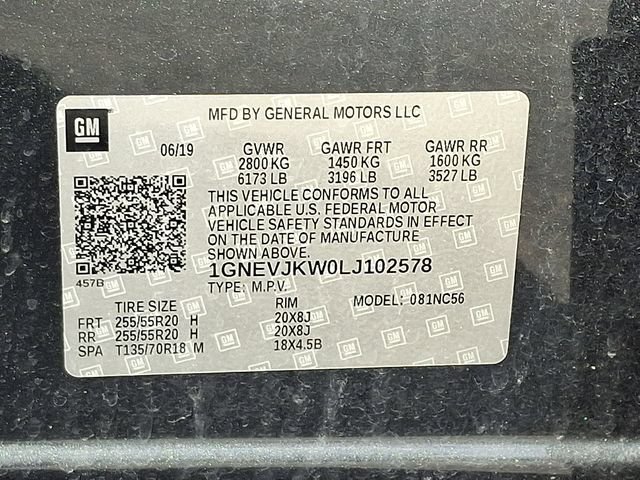 Certified 2020 Chevrolet Traverse RS AWD/4WD image 27