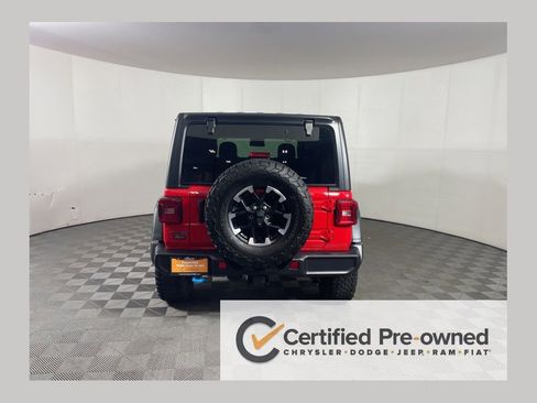 Certified 2025 Jeep Wrangler Unlimited Rubicon 4xe w/ Convenience Group AWD/4WD image 1