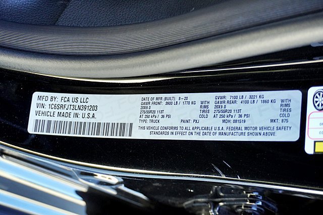 Used 2020 RAM 1500 Laramie w/ Sport Appearance Package AWD/4WD image 14