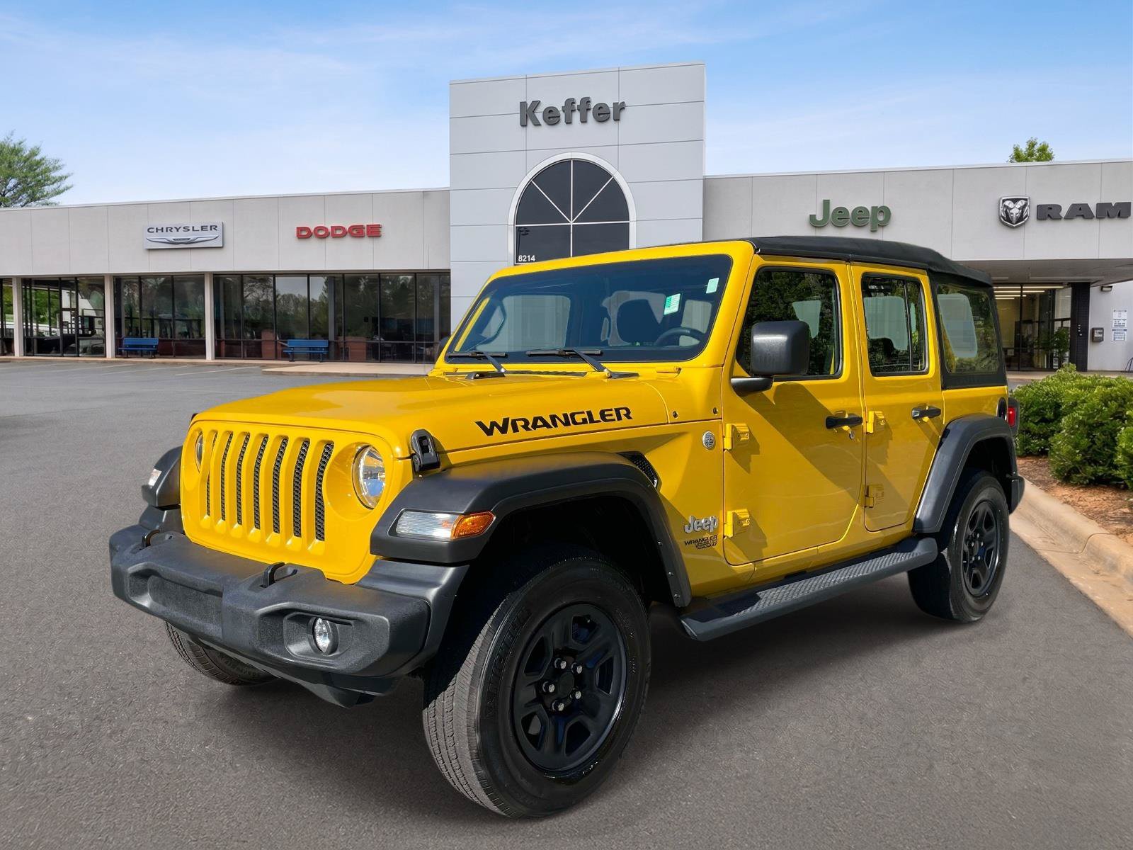 Used 2020 Jeep Wrangler Unlimited Sport AWD/4WD image 1