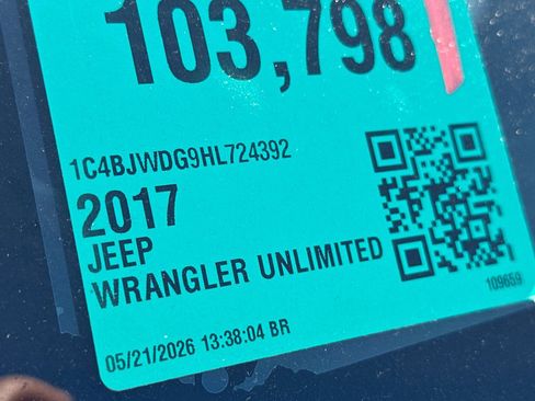 Used 2017 Jeep Wrangler Unlimited Sport w/ Quick Order Package 24S AWD/4WD image 3